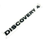 Badge DISCOVERY4 Black Rear