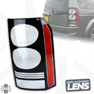 Tail Lamp Glass LH D4 Black