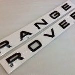 BADGE RANGE ROVER BLACK