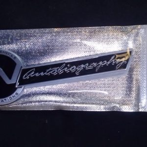 BADGE SV AUTOBIOGRAPHY BLACK