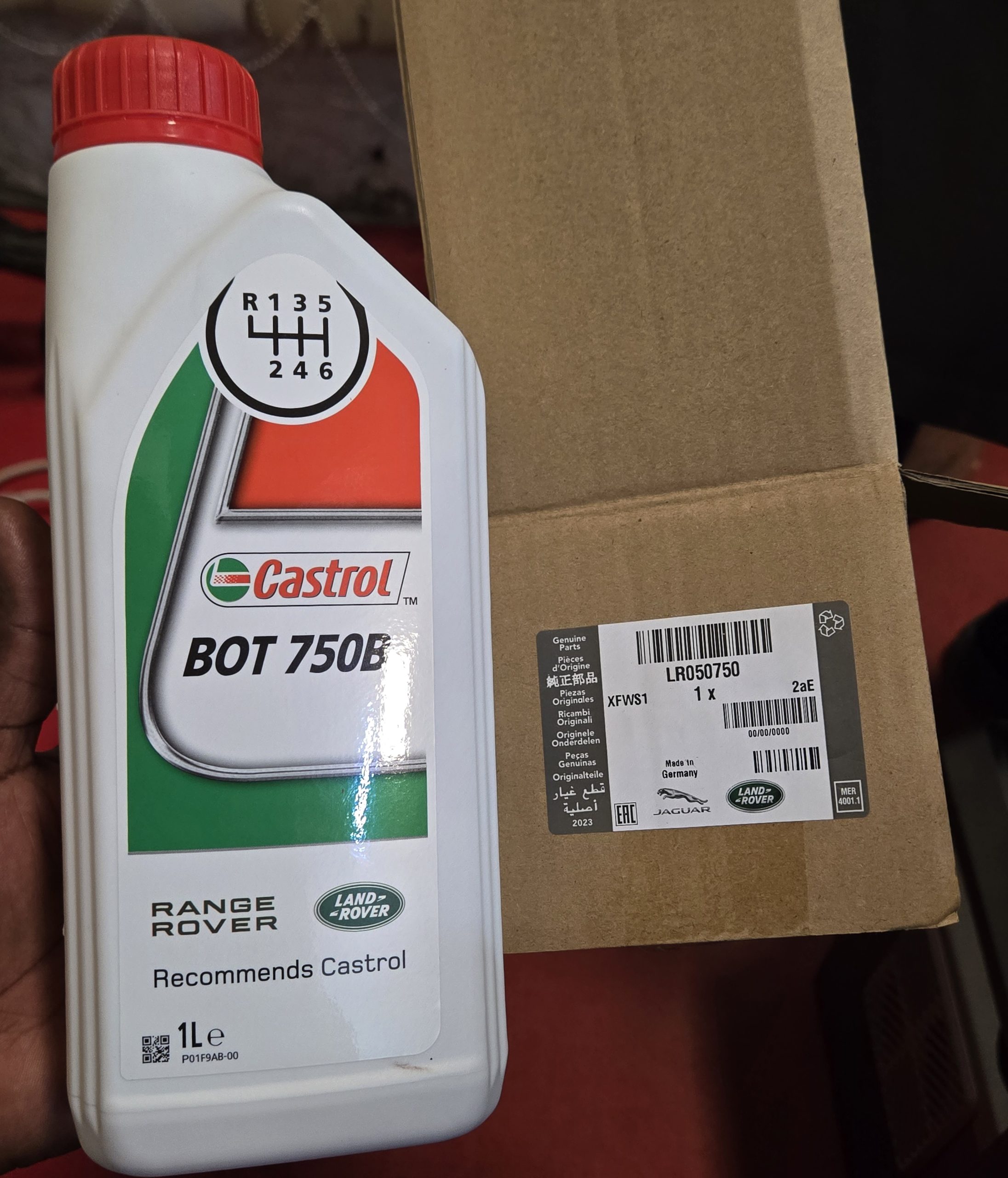 GENUINE CASTROL DIFFERENTIAL FLUID BOT 750B Bawinjo